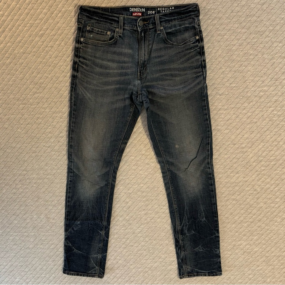 Levi’s Denizen 208 Regular Taper Fit Jeans 32x34